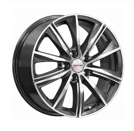 Диск Арнар-оригинал 7*17 39 5*114,3 60,1 алмаз черный К&К (КС896) r75576