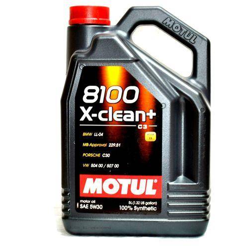 Масло Motul 8100 X-clean + SAE 5W30 5л