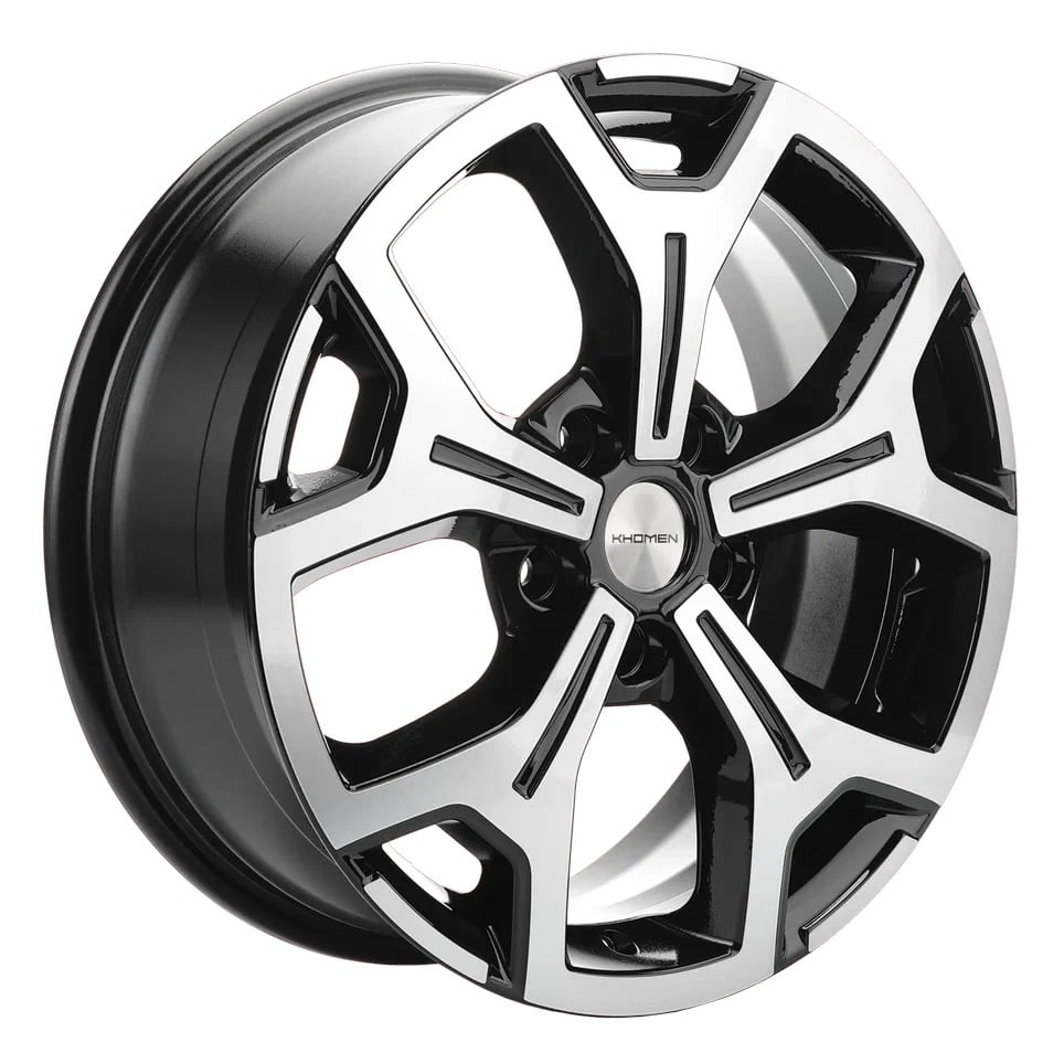 Диск KHW1710 (17_Haval Jolion) 7*17 37 5*114,3 66,5 BLACK-FP KHOMEN Wheels KHW105965