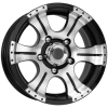 Диск Байконур 7*15 20 5*139,7 108,5 алмаз черный К&К (КС473-03) 12823