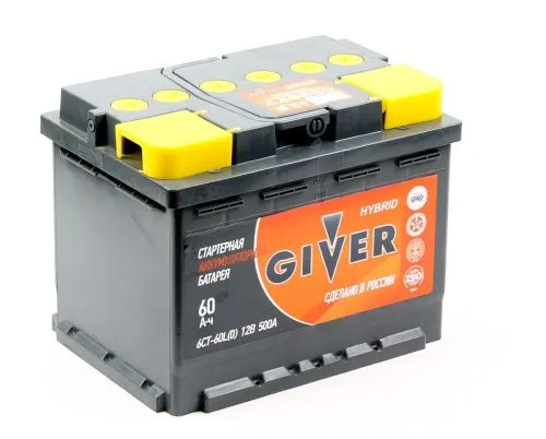 АКБ GIVER HYBRID 6CT-60L