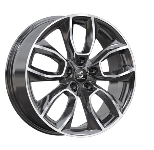 Диск KP001 (18_X-Trail T32) 7*18 45 5*114,3 66,1 Dimond black gris Premium Series 82184