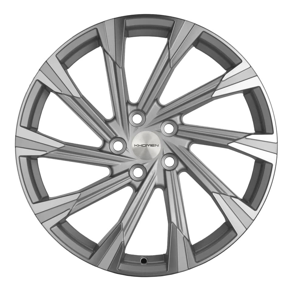 Диск KHW1901 (ZV 19_RAV-4) 7,5*19 40 5*114,3 60,1 BRILLIANT SILVER-FP KHOMEN Wheels KHW190100BSF