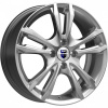 Диск Samara 6*16 45 4*100 67,1 сильвер К&К (КС866-02) 74589SK