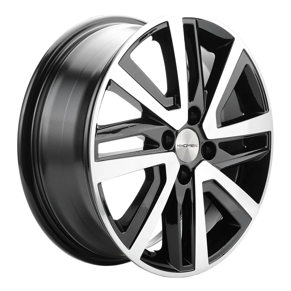 Диск KHW1609 (16_Rio II/Solaris II) 6*16 46 4*100 54,1 BLACK-FP KHOMEN Wheels KHW101907