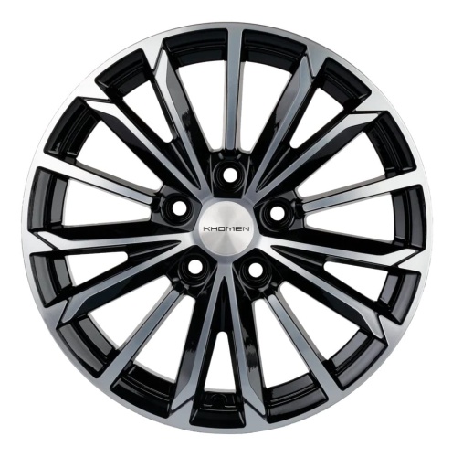 Диск KHW1611 (ZV 16_Mazda 3/ix35)  6,5*16 45 5*114,3 67,1 BLACK-FP KHOMEN Wheels KHW102217