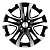 Диск KHW1503 (15_Vesta) 6*15 50 4*100 60,1 BLACK-FP KHOMEN Wheels KHW103465