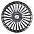 Диск KHW2008 (TURBO II S-CLASS) 9,5*20 38 5*112 66,6 DARK CHROME KHOMEN Wheels KHW200802DCH