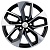 Диск KHW1703 (ZV 17_Chery Tiggo 3) 7*17 45 5*108 60,1 BLACK-FP KHOMEN Wheels KHW105615