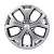 Диск KHW1710 (17_Haval F7/F7x) 6,5*17 40 5*114,3 64,1 GRAY KHOMEN Wheels KHW102675