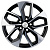 Диск KHW1703 (ZV 17_i40) 7*17 45 5*114,3 67,1 BLACK-FP KHOMEN Wheels KHW102128