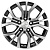Диск KHW1608 (16_Outlander) 6,5*16 38 5*114,3 67,1 BLACK-FP KHOMEN Wheels KHW101001
